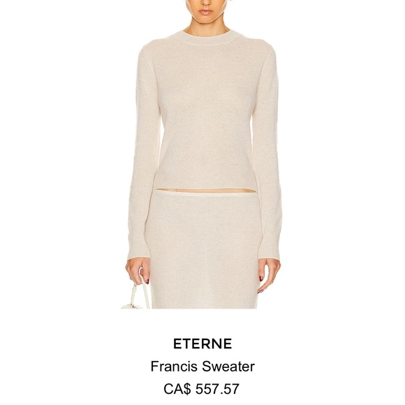 Eterne Francis Cashmere Sweater - Picture 2 of 4
